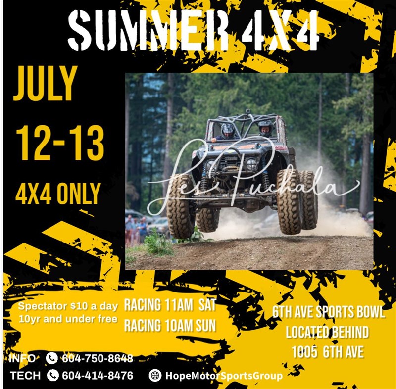 Hope Motorsports Group presents Summer 4x4