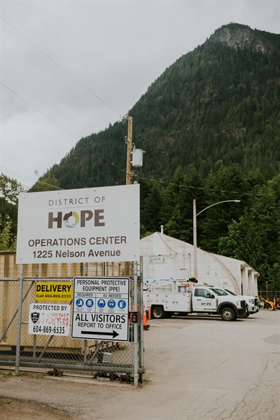 District of Hope Operations Yard